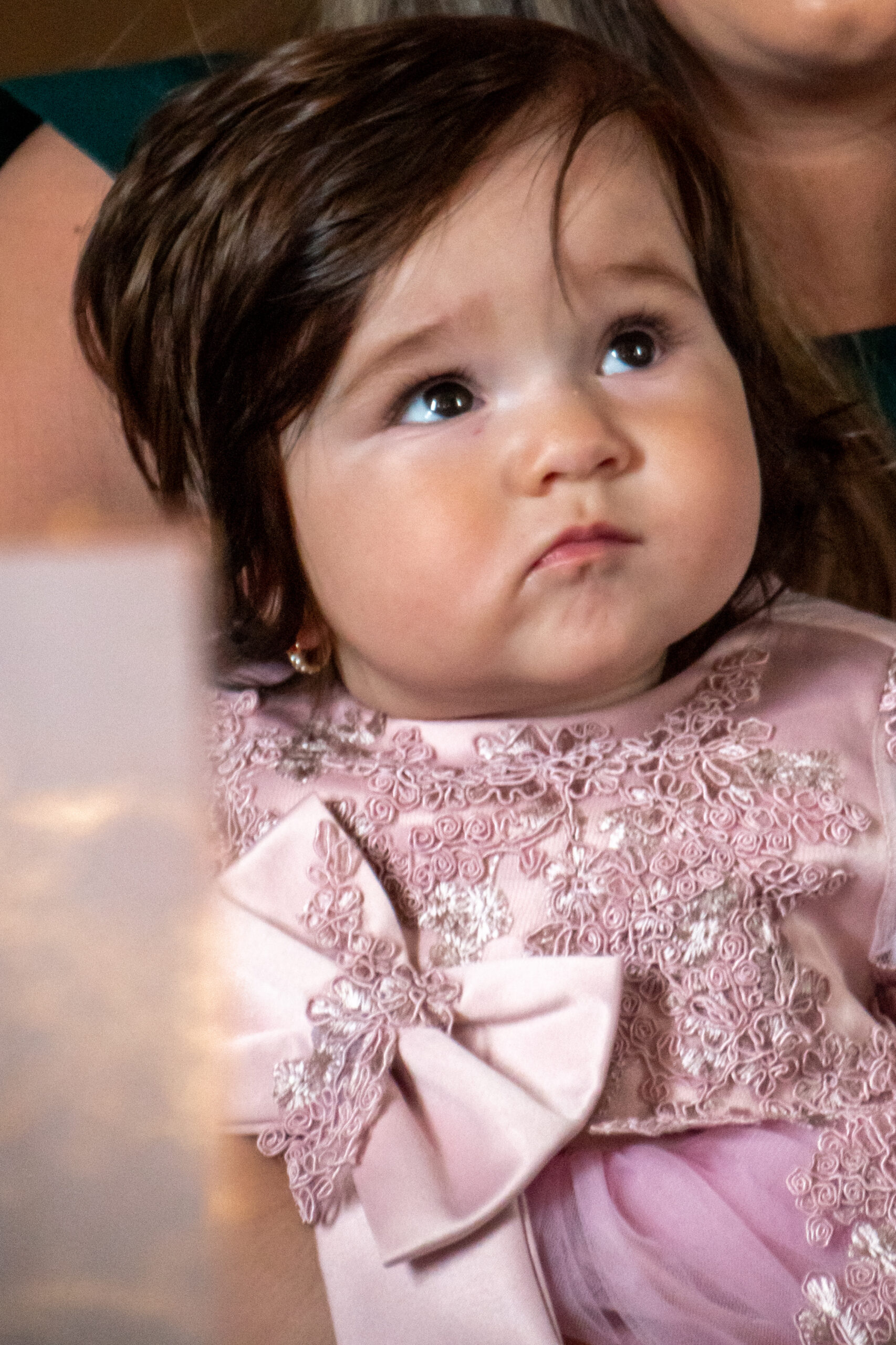 Copii in biserica la Botez